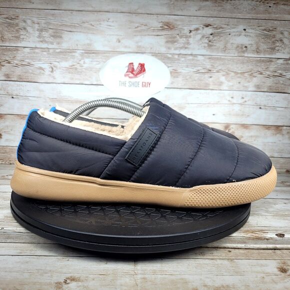 Dearfoams Men's Size 11-12 L Andre Lounge Nylon Black Clog Slippers - Picture 1 of 12